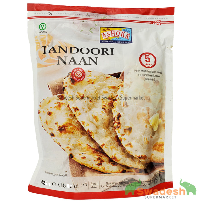 Ashoka Tandoori Naan 426g 5pc-Frozen Foods-Swadesh Supermarket